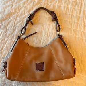 Dooney & Bourke Tan Leather Shoulder Bag